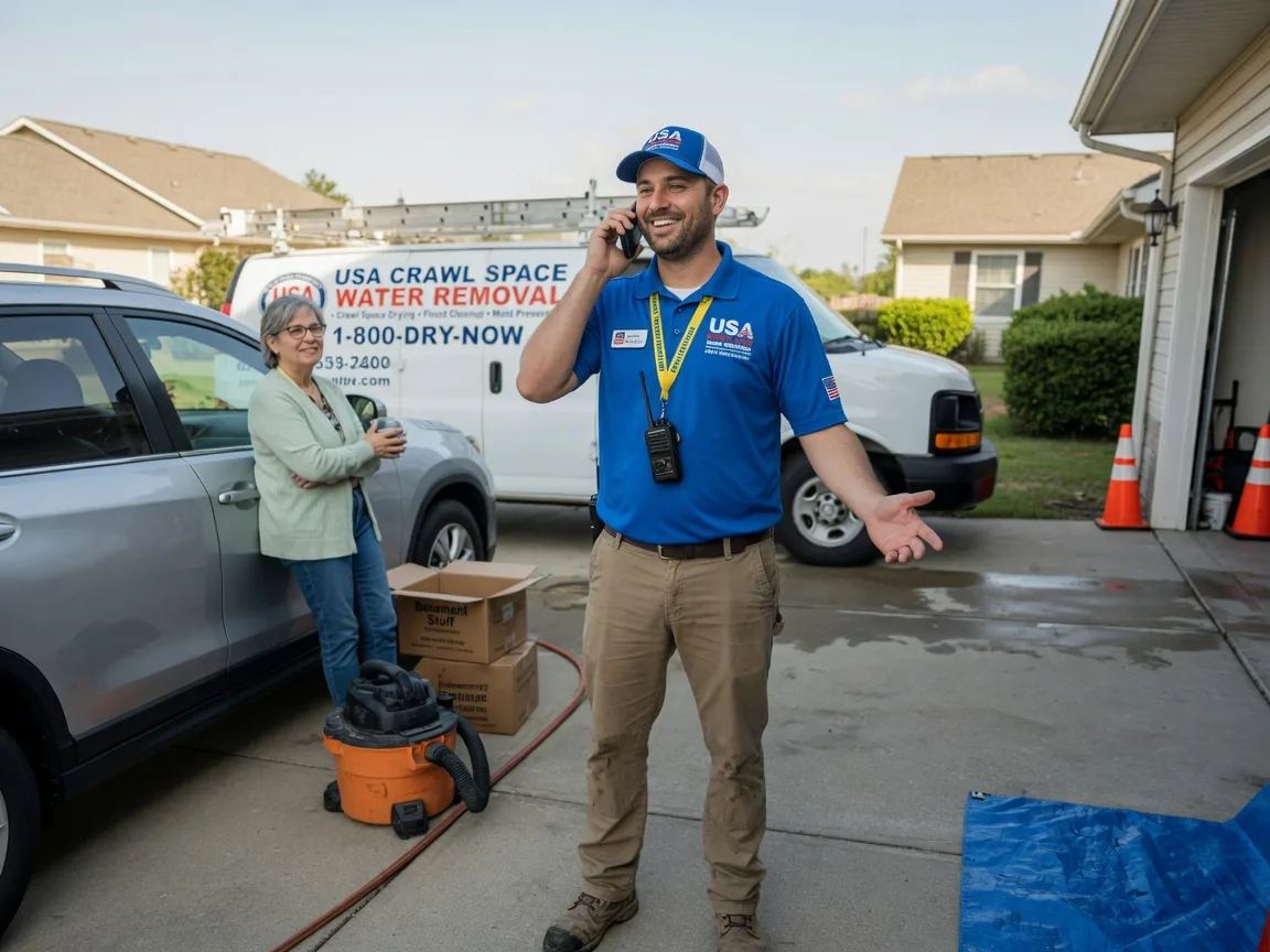 Crawl Space Water Removal Fork Union, VA FAQs